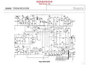 Supro_s6698_trem_reverb 电路图 维修原理图.pdf