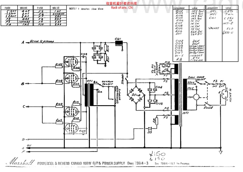 Marshall_jmp_powercell_100w_2150 电路图 维修原理图.pdf_第2页