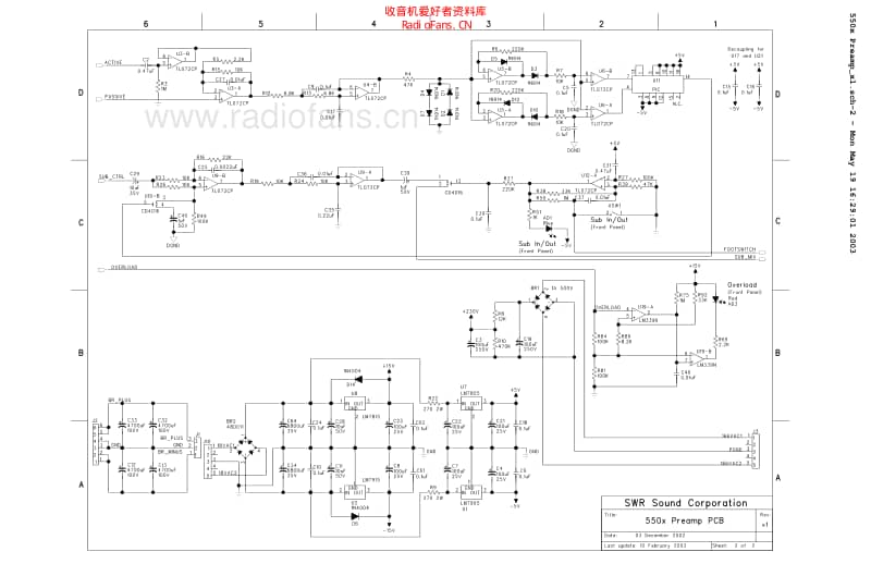 Swr_550x_750x_amp 电路图 维修原理图.pdf_第2页