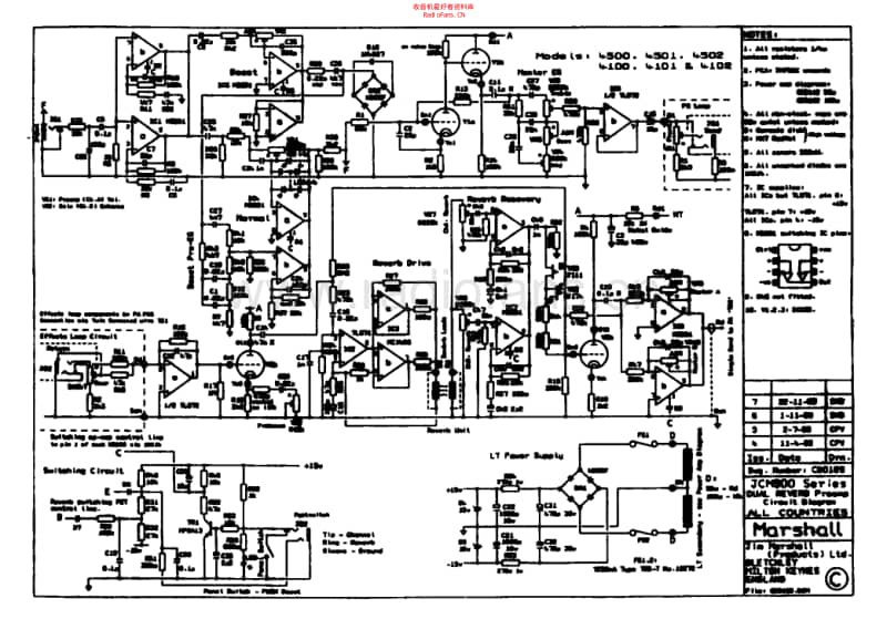 Marshall_jcm900_dualrev_50w_4500 电路图 维修原理图.pdf_第1页