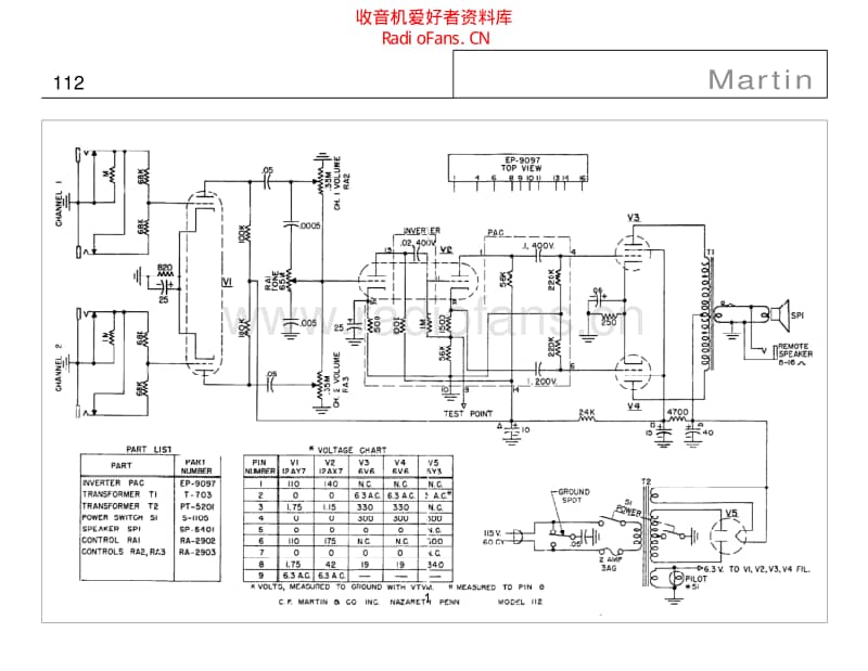 Martin_112 电路图 维修原理图.pdf_第1页