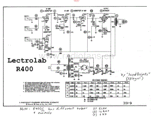 Lectrolab_r400 电路图 维修原理图.pdf