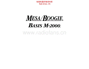 Mesa_boogie_m_2000 电路图 维修原理图.pdf
