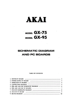 AKAI:雅佳GX- Z7100电路图.pdf