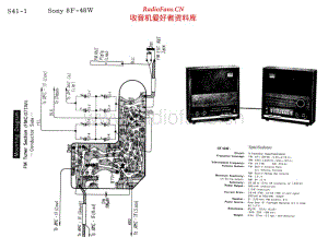Sony-8F48W-rec-sm 电路图 维修手册.pdf