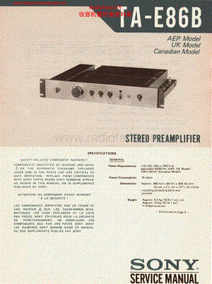 Sony-TAE86B-pre-sm 电路图 维修手册.pdf