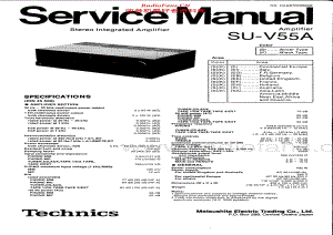 Technics-SUV55A-int-sm 电路图 维修手册.pdf