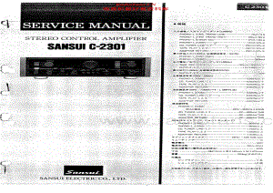 Sansui-C2301-pre-sm 电路图 维修手册.pdf