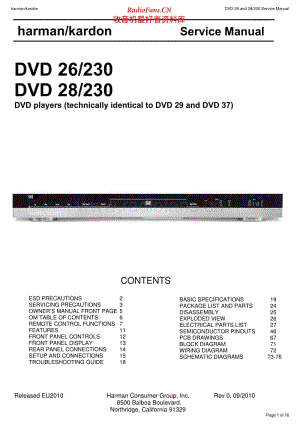 HarmanKardon-DVD37-cd-sm1 电路图 维修手册.pdf