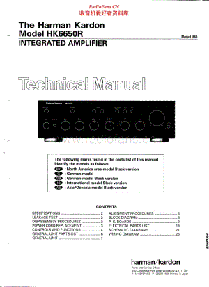 Harman-Kardon-HK-6650-R-Service-Manual 电路图 维修手册.pdf