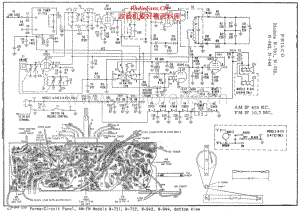 PHILCO - N732 - AM-FM Mono Radio - Schematic Diagram 电路图 维修手册.pdf