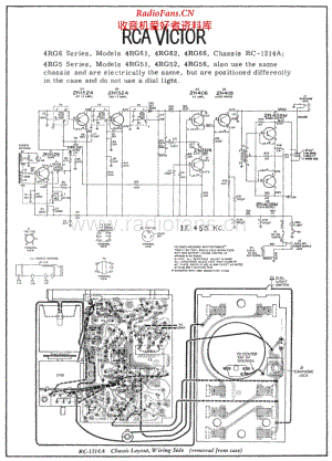 RCA - 4RG61 - AM Portable Radio - Schematic Diagram 电路图 维修手册.pdf