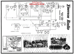 EMERSON - 553A - AM Portable Radio - Schematic Diagram 电路图 维修手册.pdf