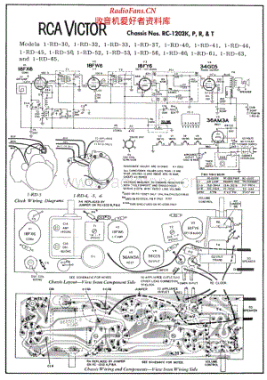 RCA - 1RD61 - AM Radio - Schematic Diagram 电路图 维修手册.pdf
