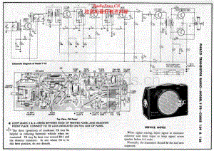 PHILCO - T78 CODE 124 - AM Portable Radio - Schematic Diagram 电路图 维修手册.pdf
