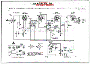 RCA - 501 - AM Radio - Schematic Diagram 电路图 维修手册.pdf