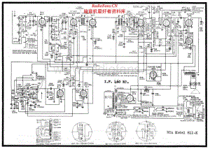RCA - 811K - Mono Phonograph with AM-SW Radio - Schematic Diagram 电路图 维修手册.pdf
