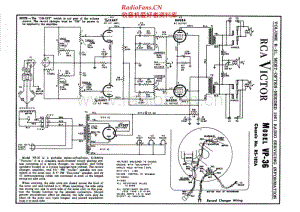 RCA - VP36 - Stereo (3-Channels) Phonograph - Schematic Diagram 电路图 维修手册.pdf