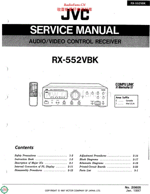 Jvc-RX-552-VBK-Service-Manual(1) 电路图 维修手册.pdf