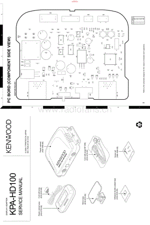 Kenwood-KPAHD-100-Schematic 电路图 维修手册.pdf