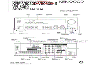 Kenwood-VR8050-avr-sm 电路图 维修手册.pdf