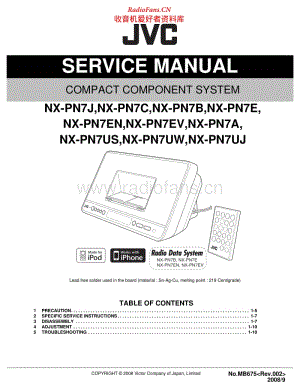 Jvc-NXPN-7-Service-Manual 电路图 维修手册.pdf