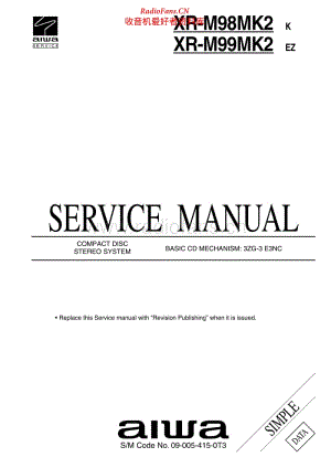 Aiwa-XRM99MK2-cs-sm 电路图 维修手册.pdf