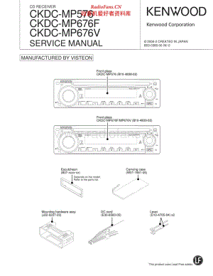 Kenwood-CKDC-MP-576-Service-Manual 电路图 维修手册.pdf