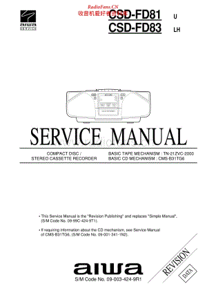 Aiwa-CSDFD83-pr-sm1 电路图 维修手册.pdf