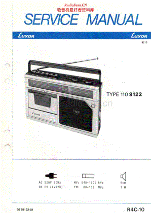 Luxor-9122-pr-sm 电路图 维修手册.pdf