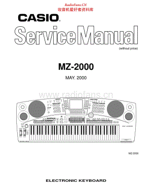 Casio_MZ-2000_Service_Manual电路图.pdf