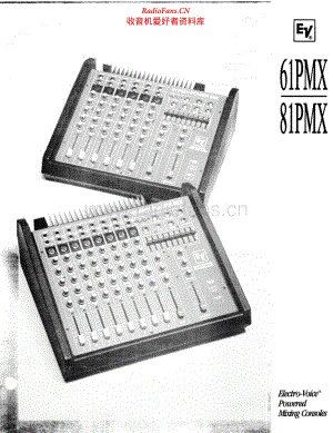 EV_61PMX,_81PMX_Service_Manual电路图.pdf