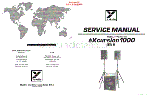Yorkville EX1 eXcursion 1000 Service Manual 电路图.pdf