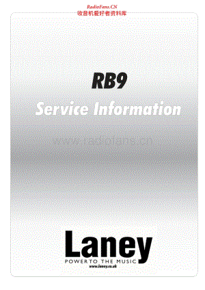 Laney_RB9_Service_Manual电路图.pdf