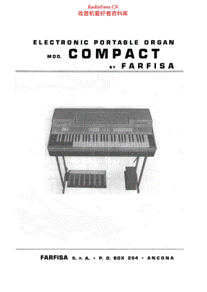 Farfisa_Compact_Service_Manual电路图.pdf