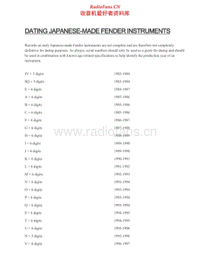 Fender_-_Dating_Japanese-Made_Instruments电路图.pdf