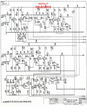 Vox 715, 730, 760, 7120 Preamp Schematic 电路图.pdf