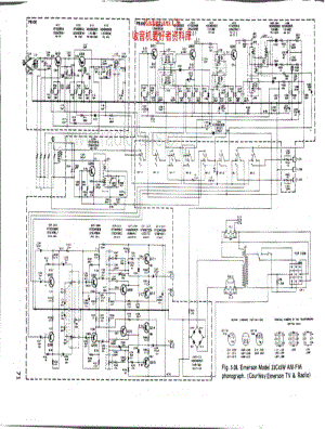 Emerson 33C45W AM-FM Phonograph 电路图.pdf