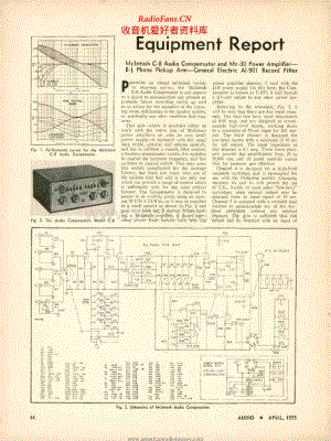 Mcintosh C8 Audio Compensator & Mc-30 Power AMplifier 电路图.pdf