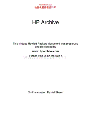 HP-415B-Manual 电路图.pdf