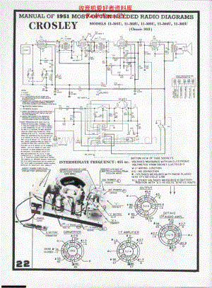 Crosley-Corp-11-305U 电路原理图.pdf