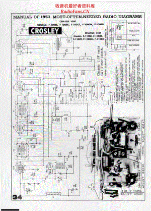 Crosley-Corp-F-110BE 电路原理图.pdf
