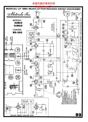 Galvin-Mfg-Co（Motorola）-HS-283 电路原理图.pdf