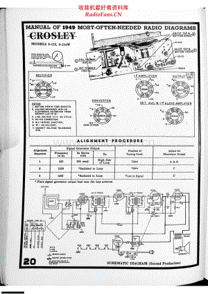 Crosley-Corp-9-114W 电路原理图.pdf