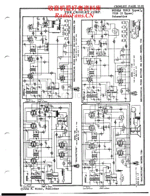 Crosley-Corp-7739-2-Types 电路原理图.pdf