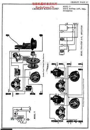 Crosley-Corp-TWO-STEP-A-F-AMPLIFIER 电路原理图.pdf