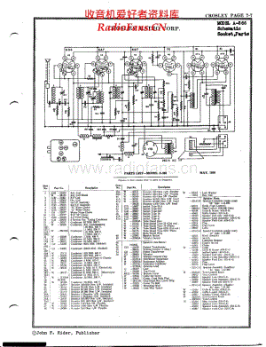 Crosley-Corp-A-366 电路原理图.pdf