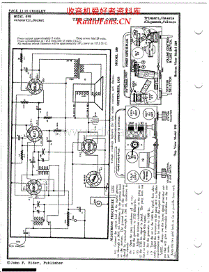 Crosley-Corp-599 电路原理图.pdf