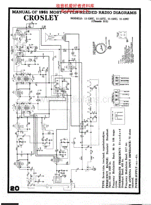 Crosley-Corp-11-126U 电路原理图.pdf