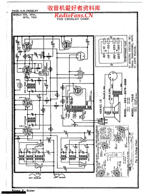 Crosley-Corp-7669 电路原理图.pdf